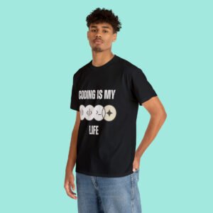 Code is my life Black T-Shirt