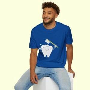 Tooth With Tooth Brush T-Shirt