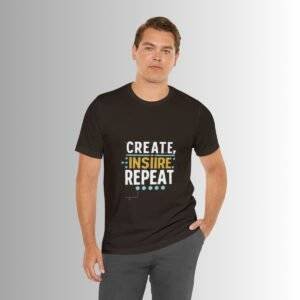 Create Inspire Repeat T-Shirt